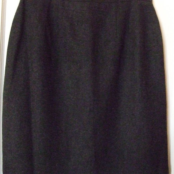 Oleg Cassini Charcoal Grey Double Breasted Suit - Picture 4 of 5